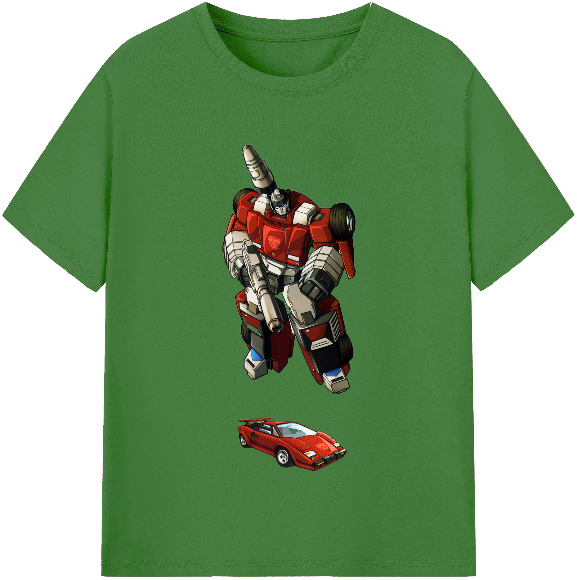 （画像用）  レディースカジュアルプリントTシャツ（綿100％）